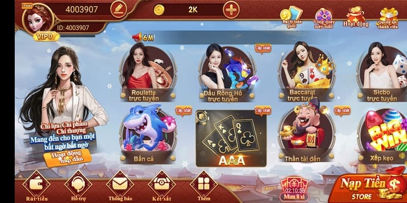 Khám Phá CF68 Casino Trực Tuyến Nơi Cược Thủ Gặp May Lớn